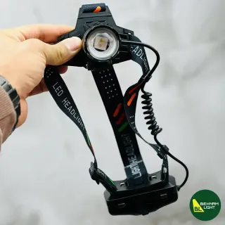 چراغ پیشانی زوم دار اسمال سان مدل ZY-T801