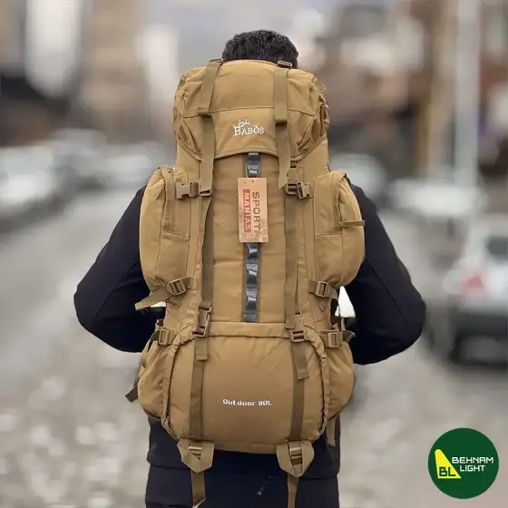 کوله پشتی تاکتیکال 80 لیتری بابوس