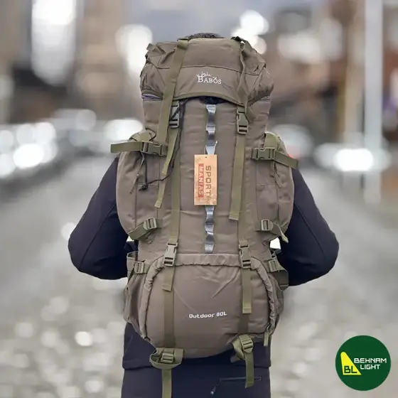 کوله پشتی تاکتیکال 80 لیتری بابوس