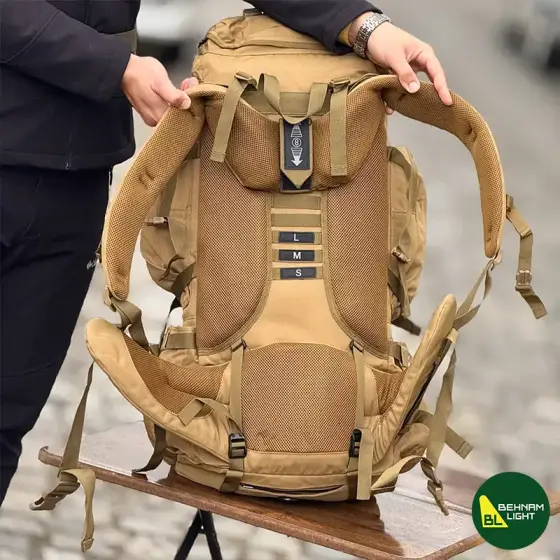 کوله پشتی تاکتیکال 80 لیتری بابوس