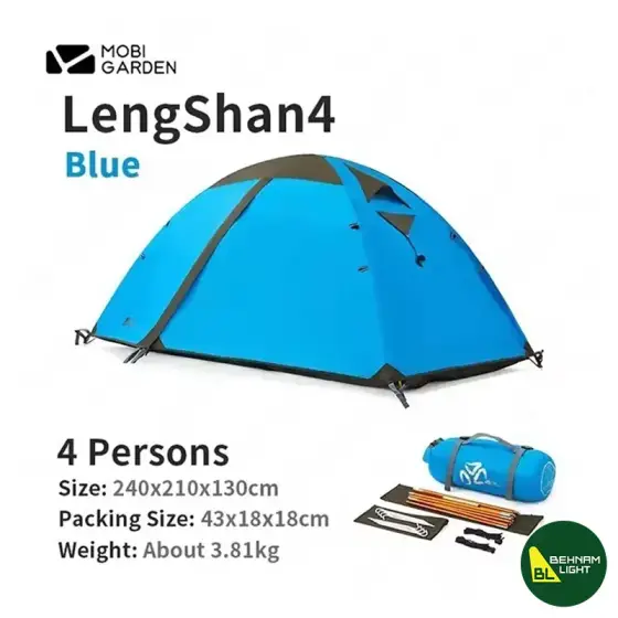 چادر چهار نفره موبی گاردن مدل Cold Mountain 4 NXZ1429065