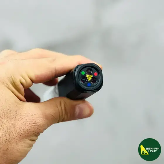 لیزر شارژی سه نور اسمال سان مدل ZY-D90