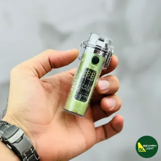 فندک الکتریکی شارژی دارای چراغ قوه مدل HB-256