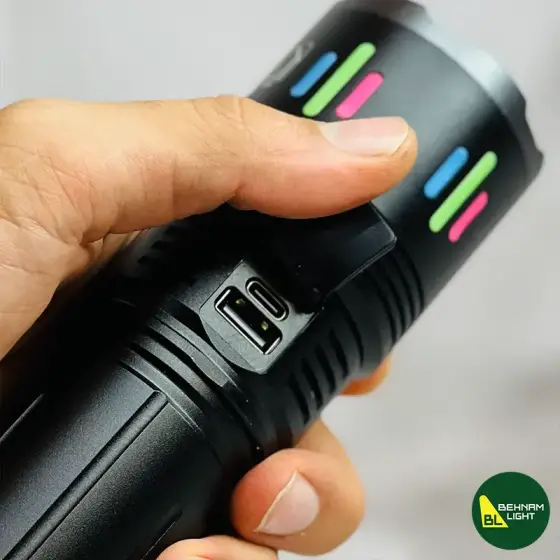 چراغ قوه زینگارو مدل P802-2